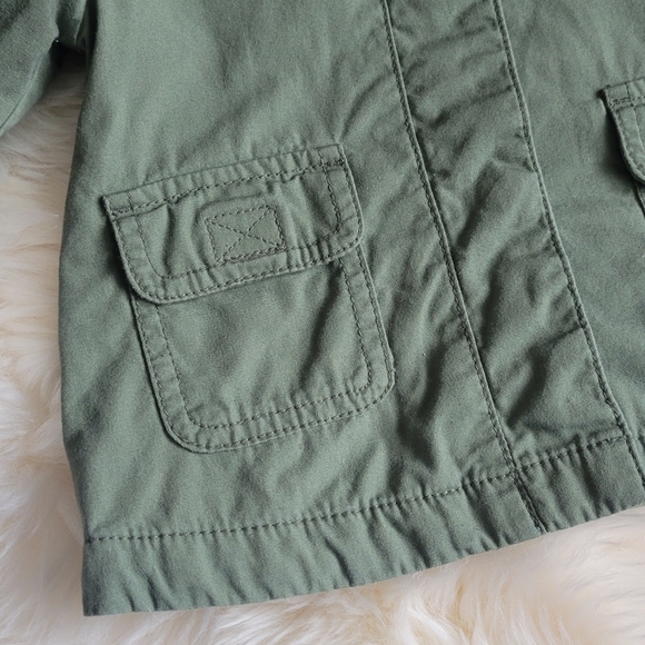 6-12M Baby Hooded Utility Jacket - Picture 4 of 4